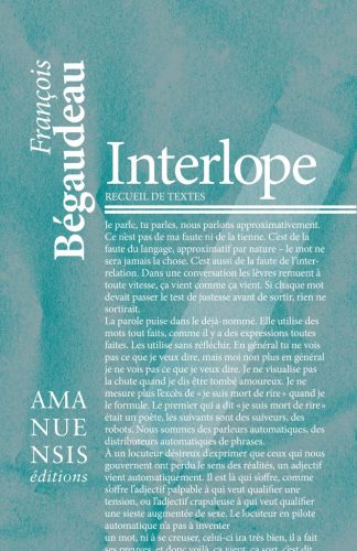 Interlope - François BÉGAUDEAU